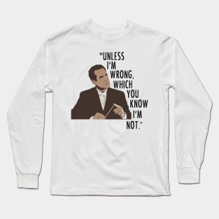 Monk Quote Long Sleeve T-Shirt